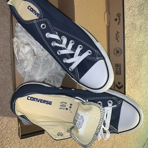 Navy Blue All Star Converse